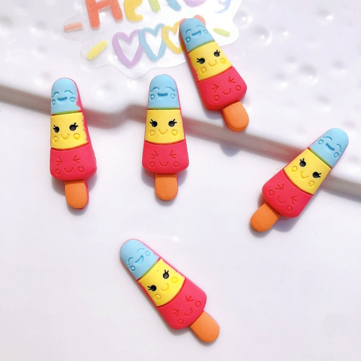 Charms diy - Fashionable And Simple Cream Gel Phone Case Decorative Accessory - RukaCraft