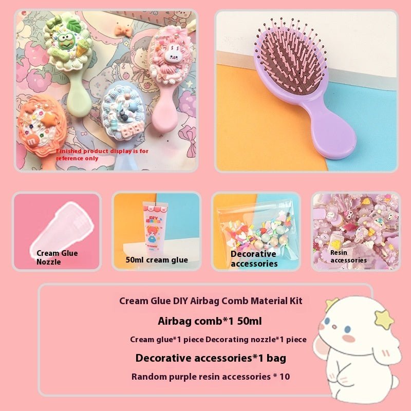 Cream Glue Comb Diy Material Package - RukaCraft