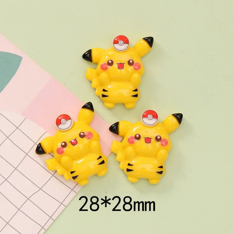 Lot d'Accessoires 10 pcs en Résine KAWAHIP | Charms Dessert et Animaux Mignons - DIY, Décoration Créative - RukaCraft