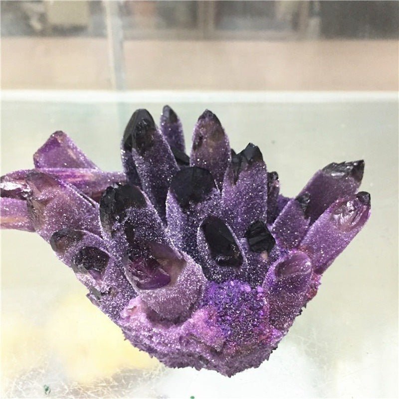 Natural Amethyst Cluster Raw Stone Mineral Crafts - RukaCraft