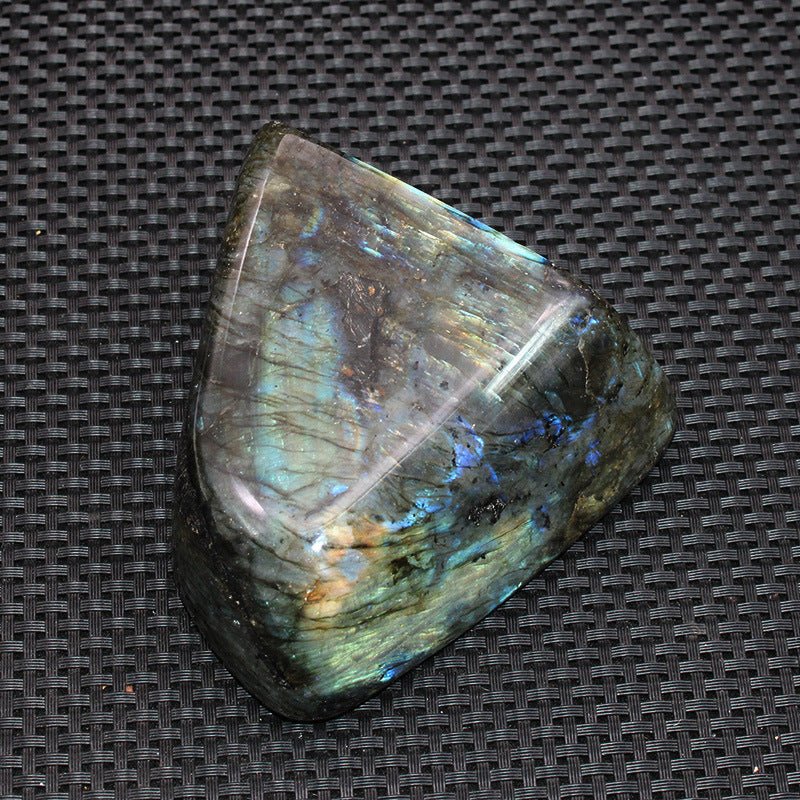 Natural Labradorite Rough Stone Ornament Crystal - RukaCraft