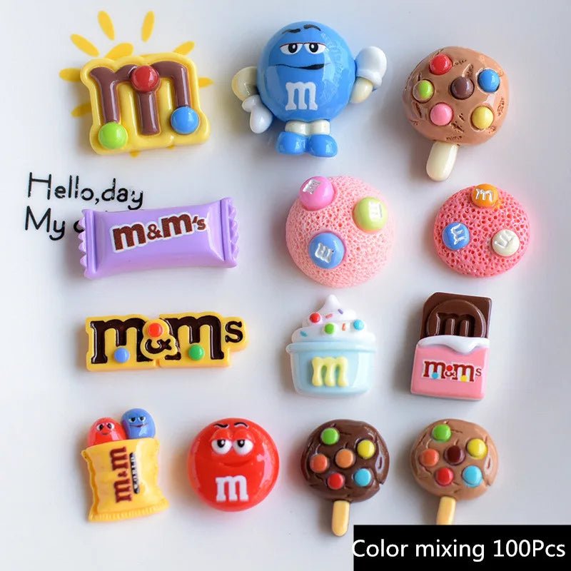 13/26 Figurines en Résine Kawaii | Bonbons, Cookies, Chocolat - Accessoires DIY, Scrapbooking, Décoration - KAWAHIP - RukaCraft