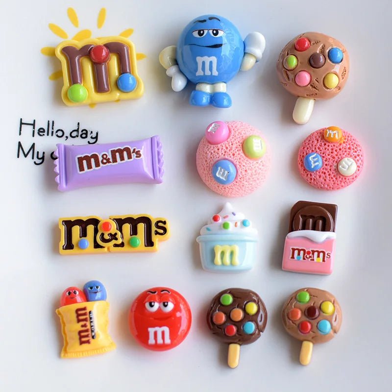 13/26 Figurines en Résine Kawaii | Bonbons, Cookies, Chocolat - Accessoires DIY, Scrapbooking, Décoration - KAWAHIP - RukaCraft