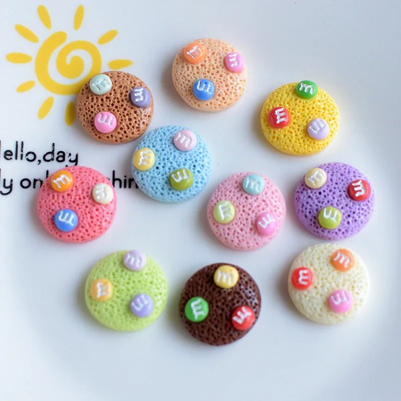 13/26 Figurines en Résine Kawaii | Bonbons, Cookies, Chocolat - Accessoires DIY, Scrapbooking, Décoration - KAWAHIP - RukaCraft