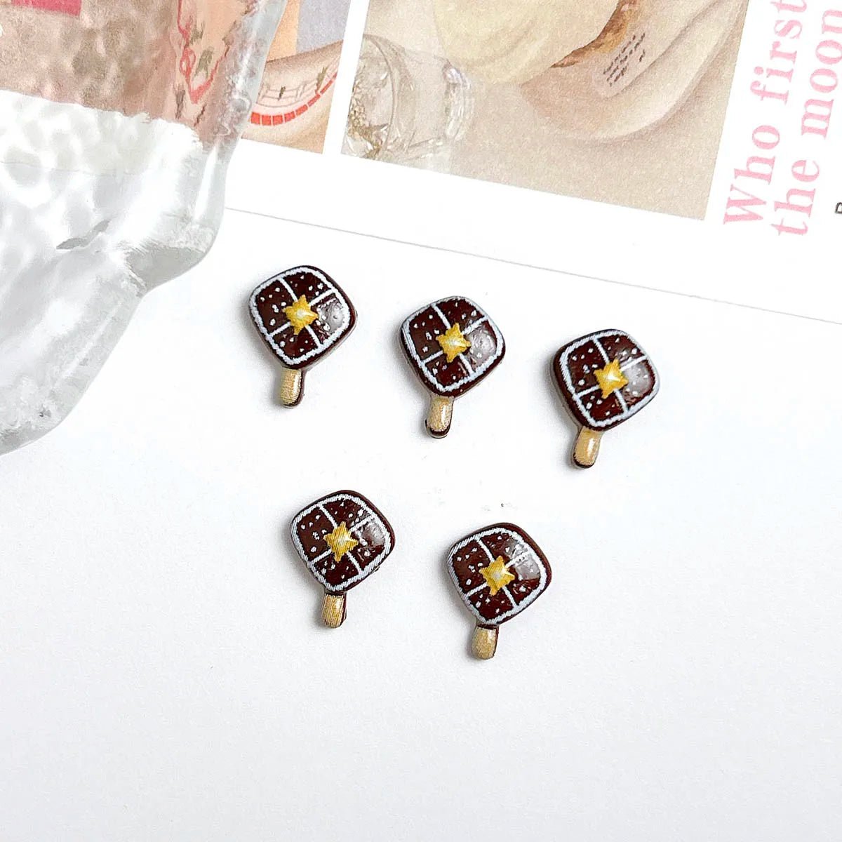 30 Charms pour Ongles Desserts 3D en Résine | Glace, Gâteau, Bonbon, Nœud - DIY Nail Art KAWAHIP - RukaCraft