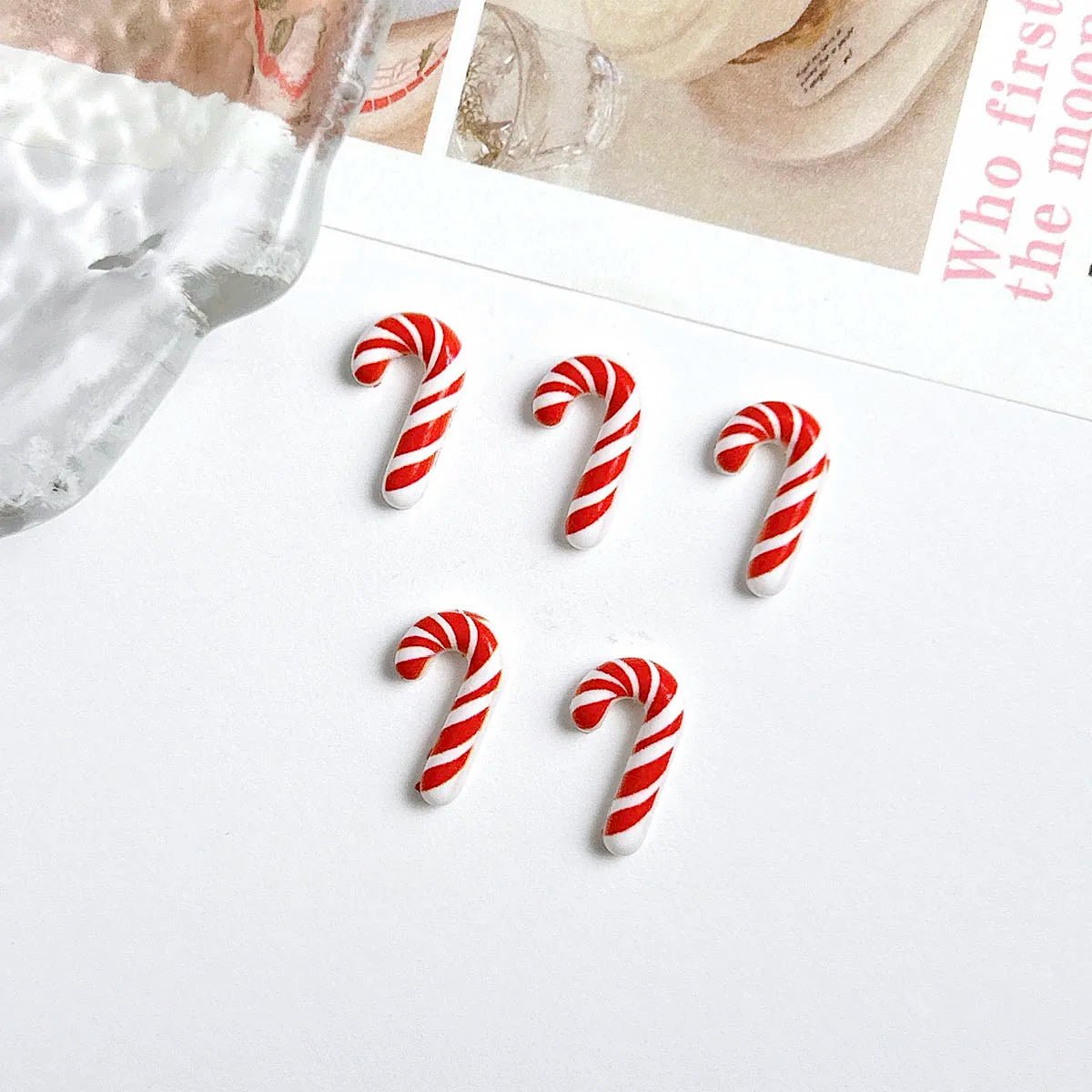 30 Charms pour Ongles Desserts 3D en Résine | Glace, Gâteau, Bonbon, Nœud - DIY Nail Art KAWAHIP - RukaCraft