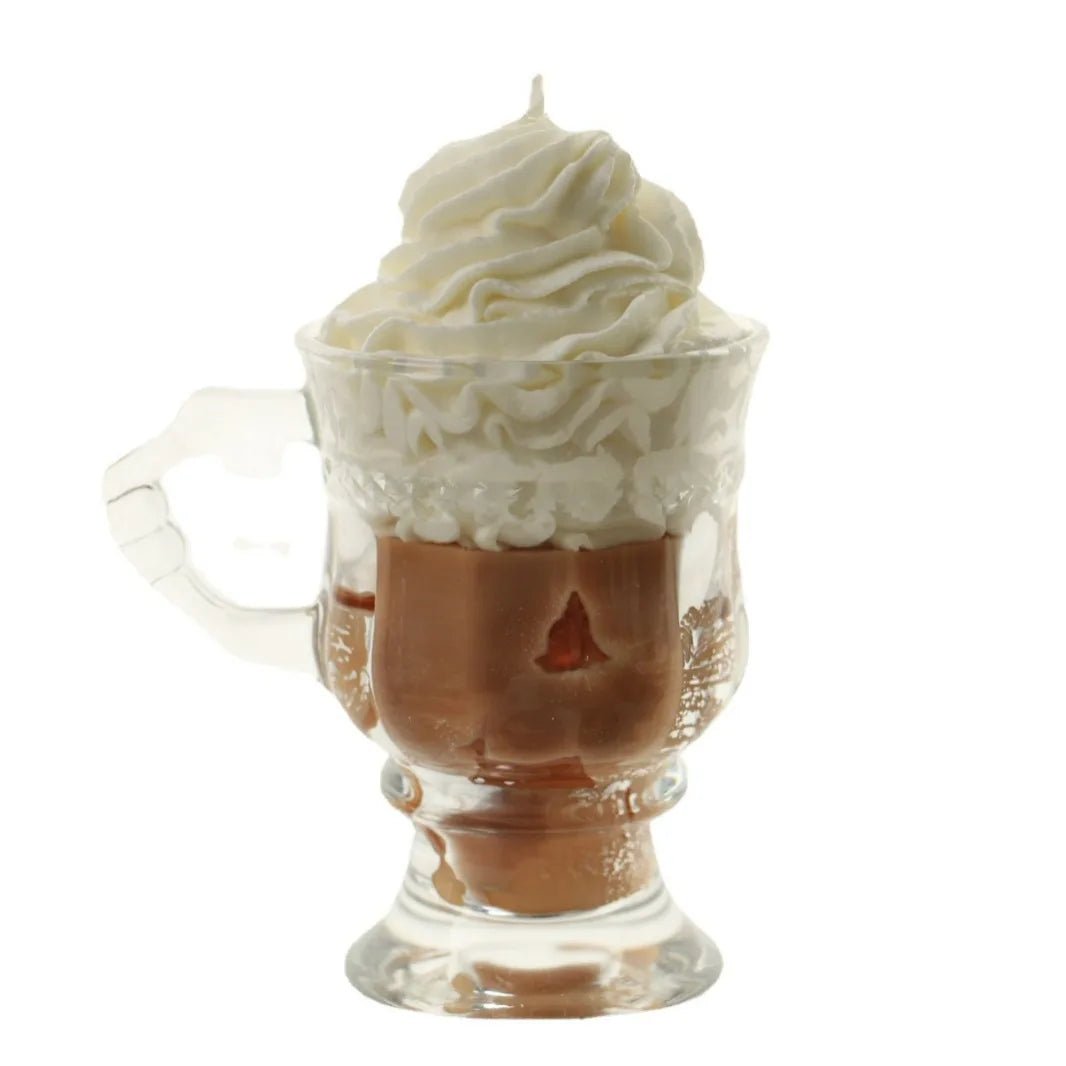 Bougie Aromathérapie en Forme de Tasse de Café | Parfum Café Crémeux - Cadeau Créatif & Décoration Maison - RukaCraft