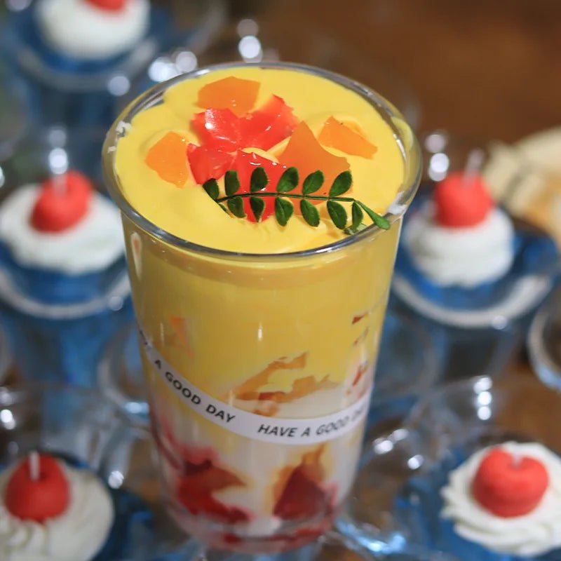 Bougies Parfumées Artisanales en Forme de Thé au Lait | Création Mignonne aux Couleurs Vives - Décoration & Ambiance Douce - RukaCraft