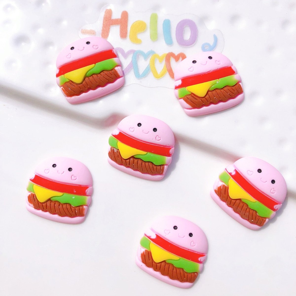 Charms diy - Fashionable And Simple Cream Gel Phone Case Decorative Accessory - RukaCraft