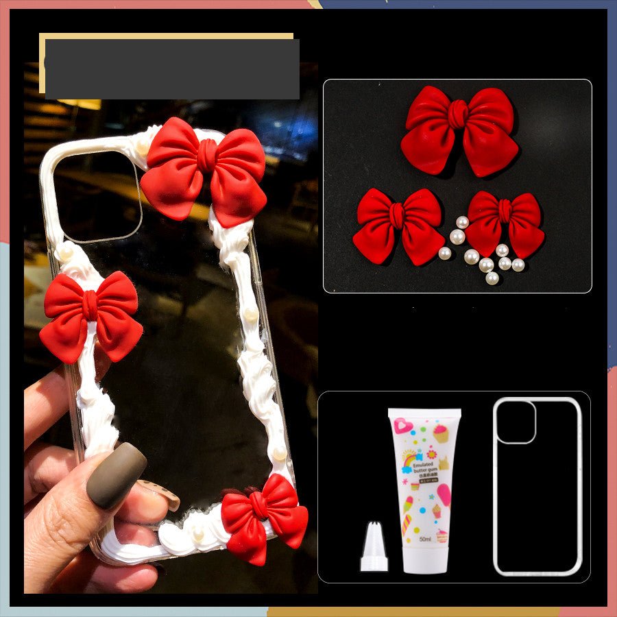 DIY Cream Gel Phone Case Kit with Charm | Complete Craft Set RukaCraft DIY Cream Gel Phone Case Kit with Charm | Complete Craft Set RukaCraft