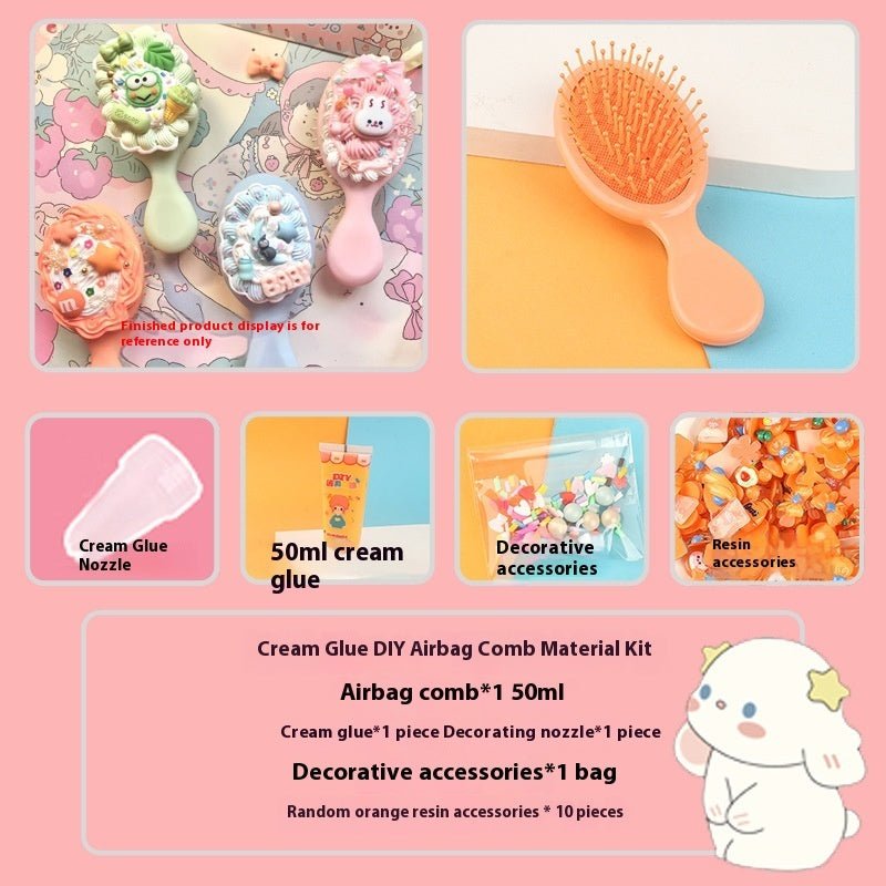 Cream Glue Comb Diy Material Package - RukaCraft