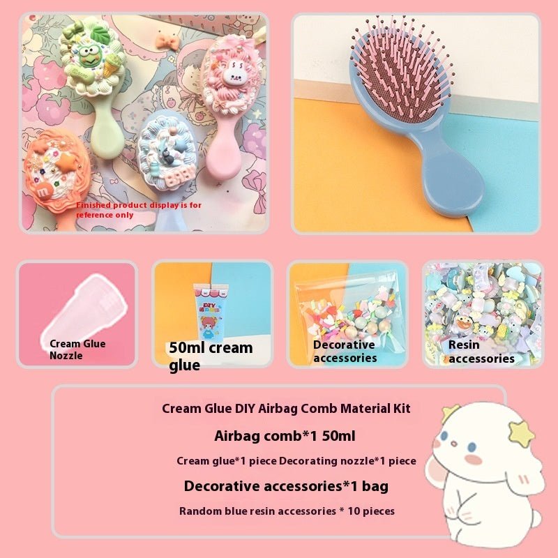 Cream Glue Comb Diy Material Package - RukaCraft