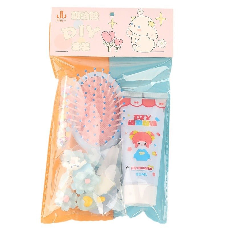 Cream Glue Comb Diy Material Package - RukaCraft