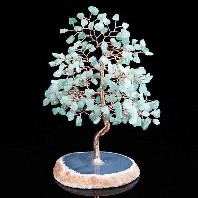 Crystal Lucky Tree Fortune Tree Agate Handmade Crafts - RukaCraft