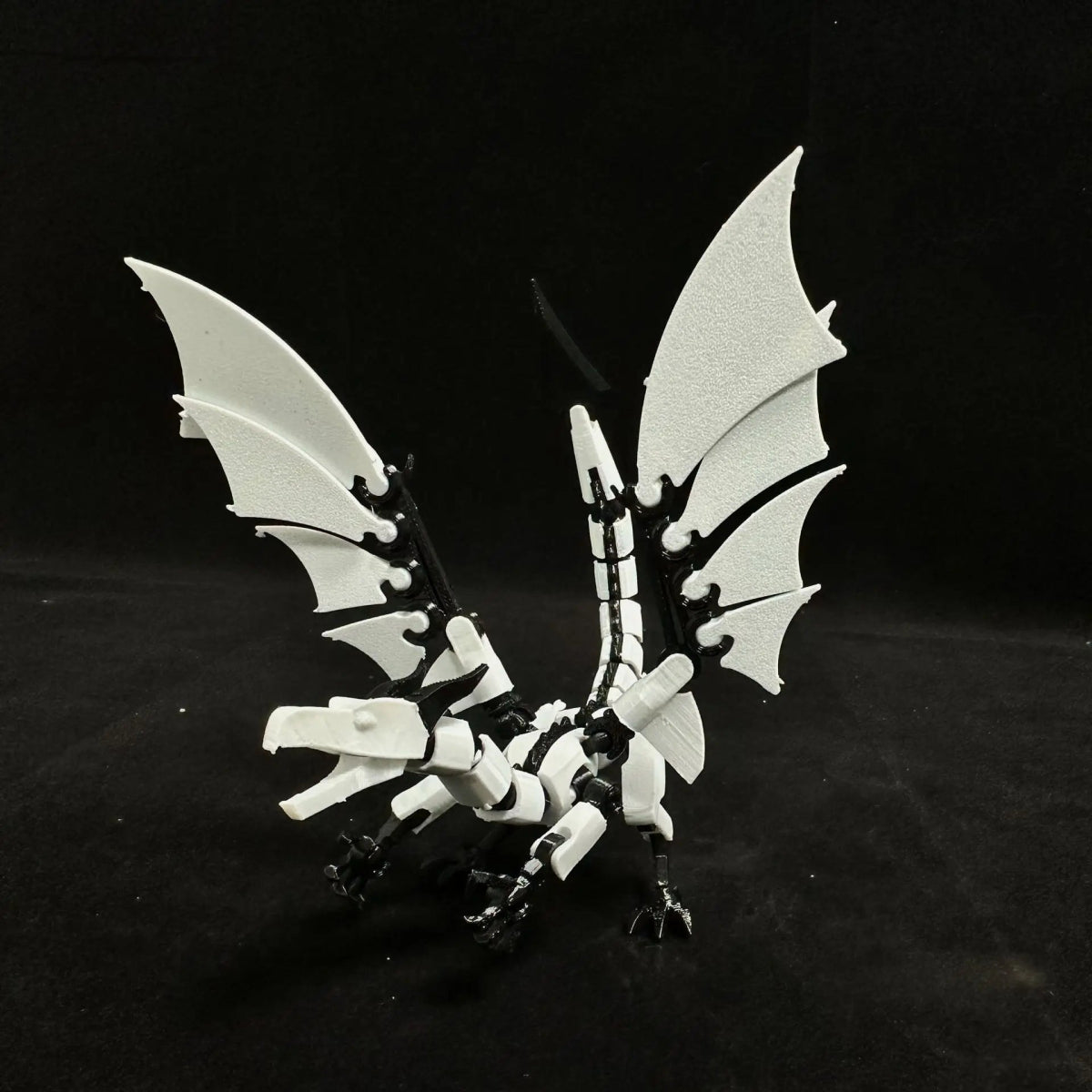Dragon Articulé 3D PLA | Décoration Bureau Flexible, Bijou Créatif - Cadeau Noël & Halloween - RukaCraft