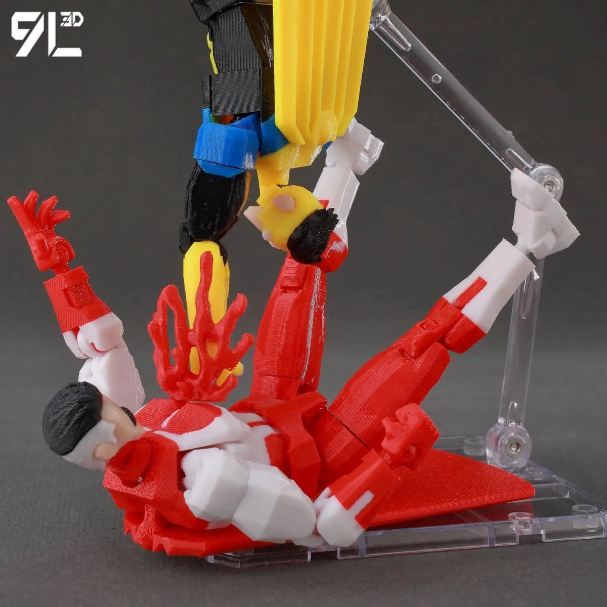 Figurine 3D Invincible Boy 14cm Articulée | Modèle Collection à Pièces Interchangeables - Cadeau - RukaCraft
