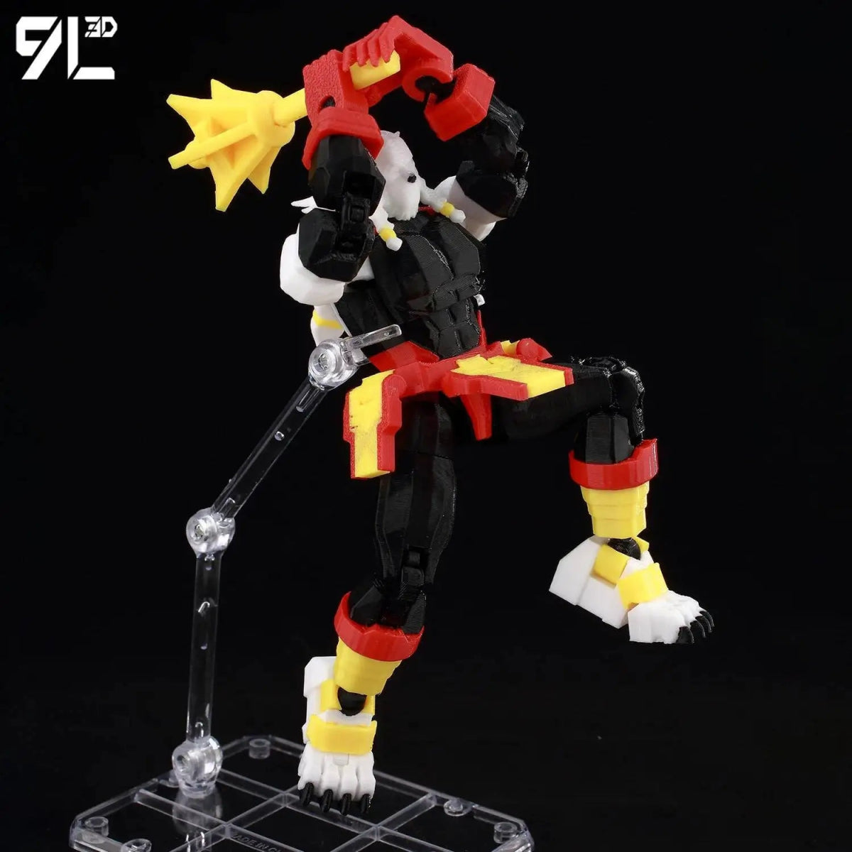 Figurine 3D Invincible Boy 14cm Articulée | Modèle Collection à Pièces Interchangeables - Cadeau - RukaCraft