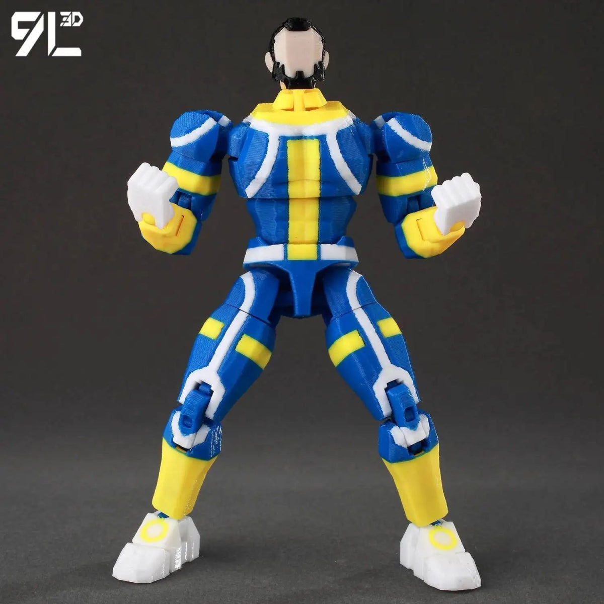 Figurine 3D Invincible Boy 14cm Articulée | Modèle Collection à Pièces Interchangeables - Cadeau - RukaCraft