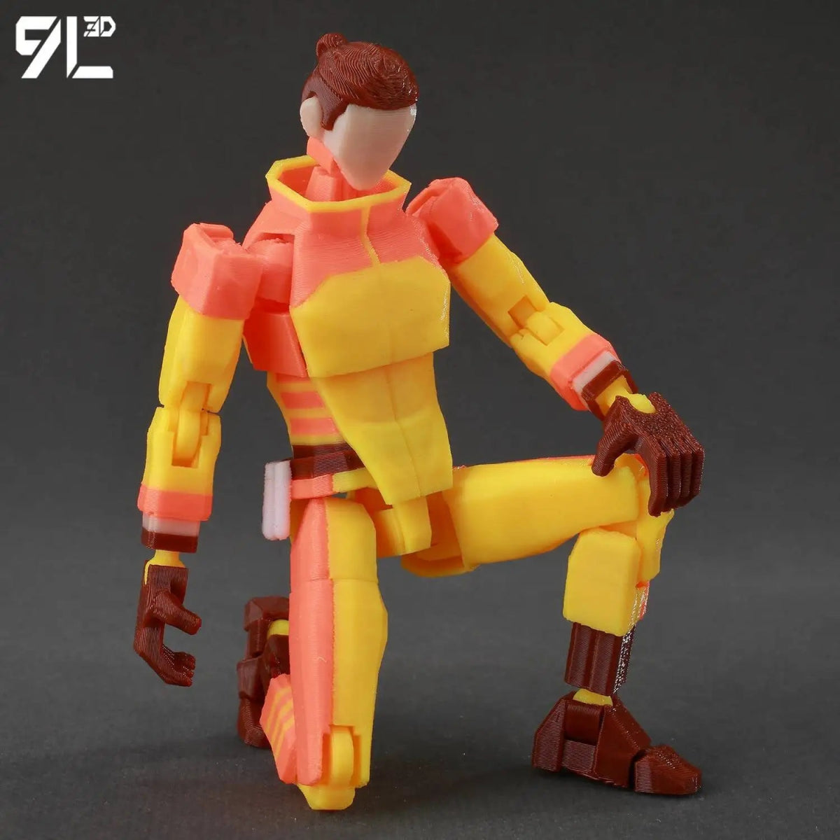 Figurine 3D Invincible Boy 14cm Articulée | Modèle Collection à Pièces Interchangeables - Cadeau - RukaCraft