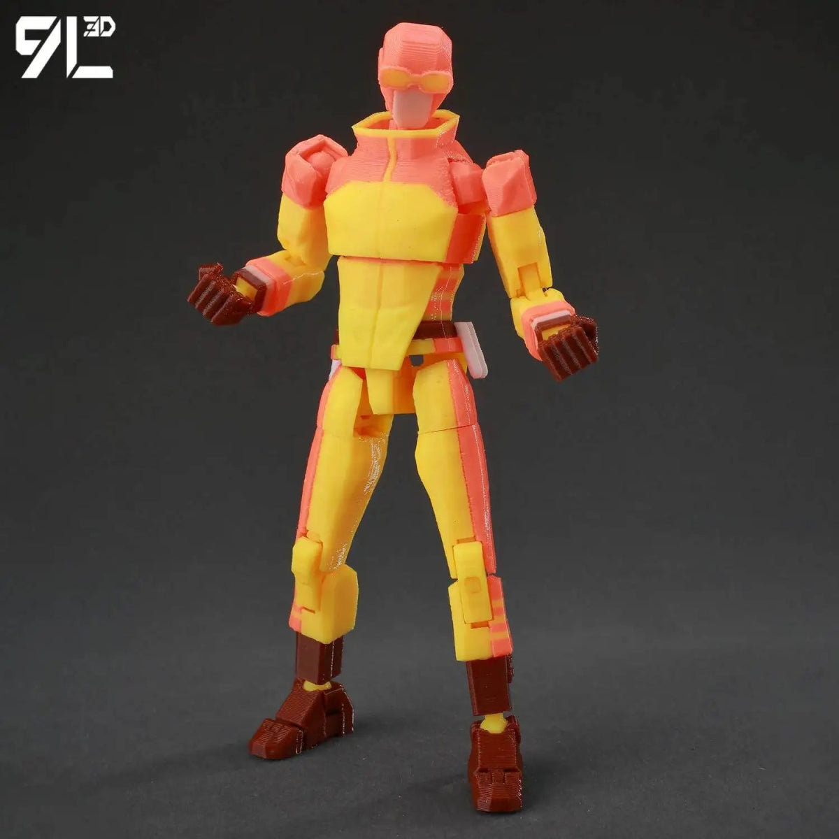 Figurine 3D Invincible Boy 14cm Articulée | Modèle Collection à Pièces Interchangeables - Cadeau - RukaCraft