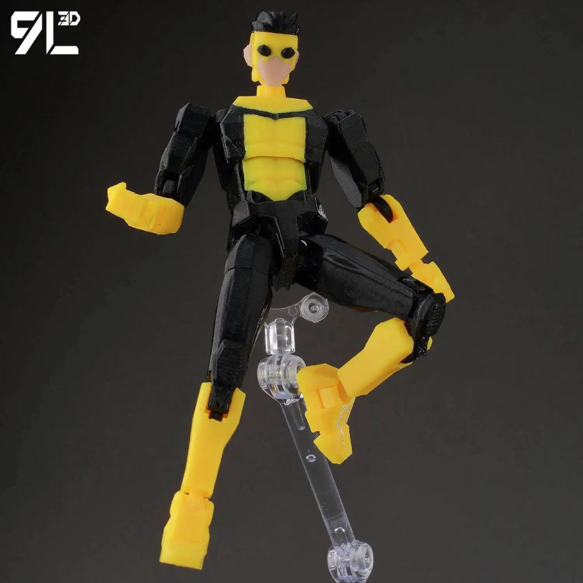 Figurine 3D Invincible Boy 14cm Articulée | Modèle Collection à Pièces Interchangeables - Cadeau - RukaCraft