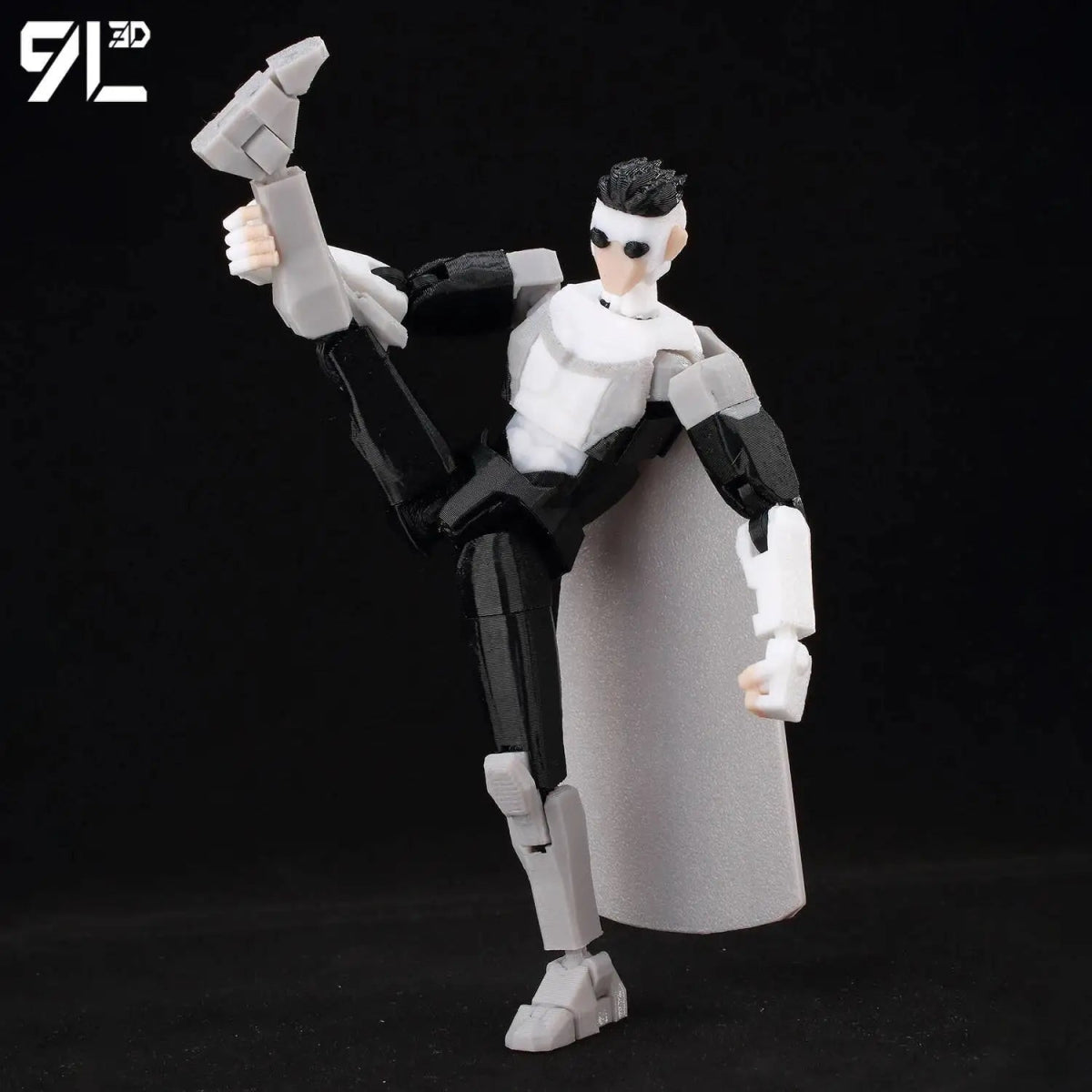 Figurine 3D Invincible Boy 14cm Articulée | Modèle Collection à Pièces Interchangeables - Cadeau - RukaCraft
