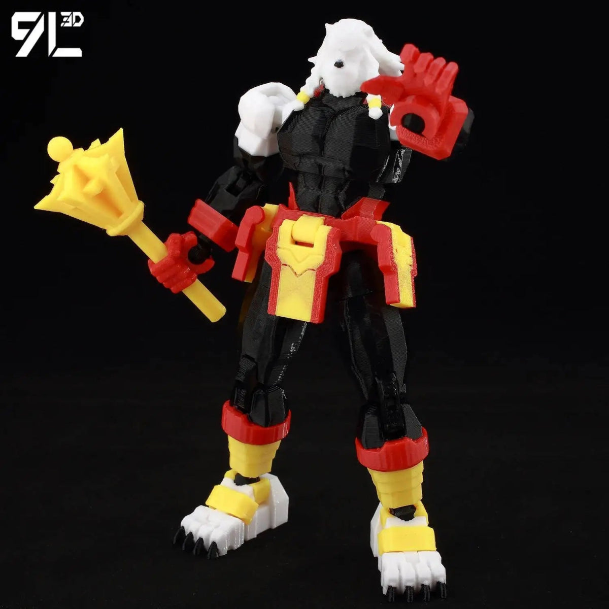Figurine 3D Invincible Boy 14cm Articulée | Modèle Collection à Pièces Interchangeables - Cadeau - RukaCraft
