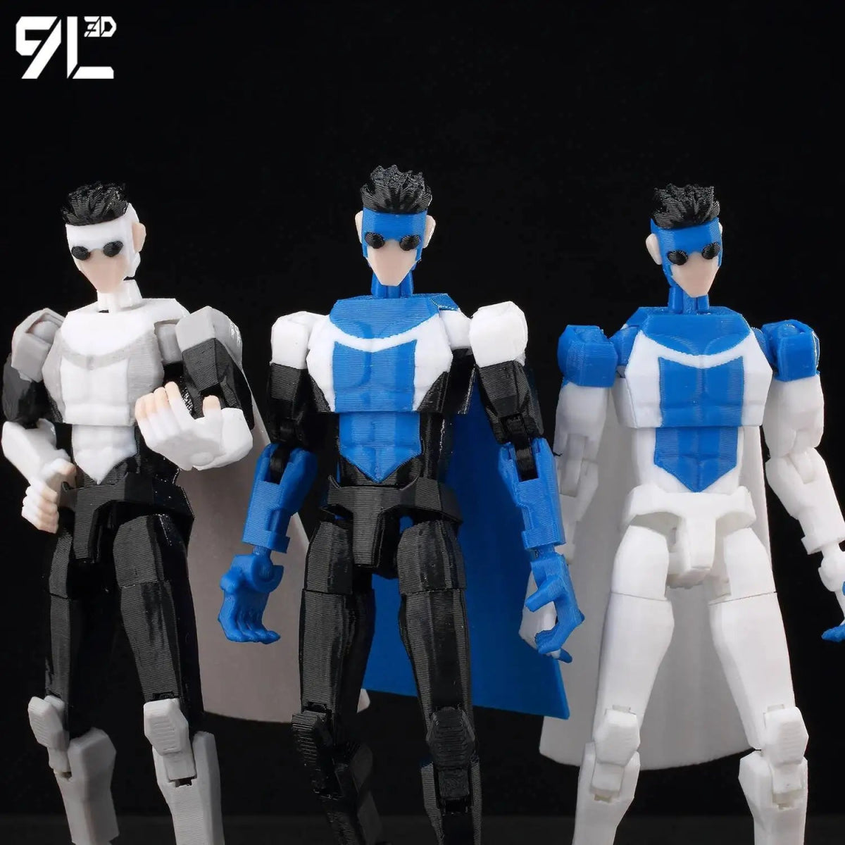 Figurine 3D Invincible Boy 14cm Articulée | Modèle Collection à Pièces Interchangeables - Cadeau - RukaCraft