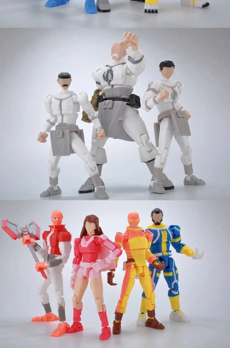 Figurine 3D Invincible Boy 14cm Articulée | Modèle Collection à Pièces Interchangeables - Cadeau - RukaCraft
