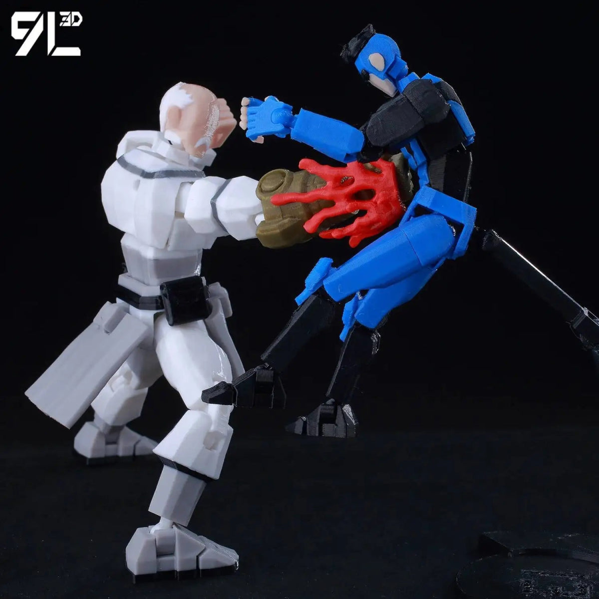 Figurine 3D Invincible Boy 14cm Articulée | Modèle Collection à Pièces Interchangeables - Cadeau - RukaCraft