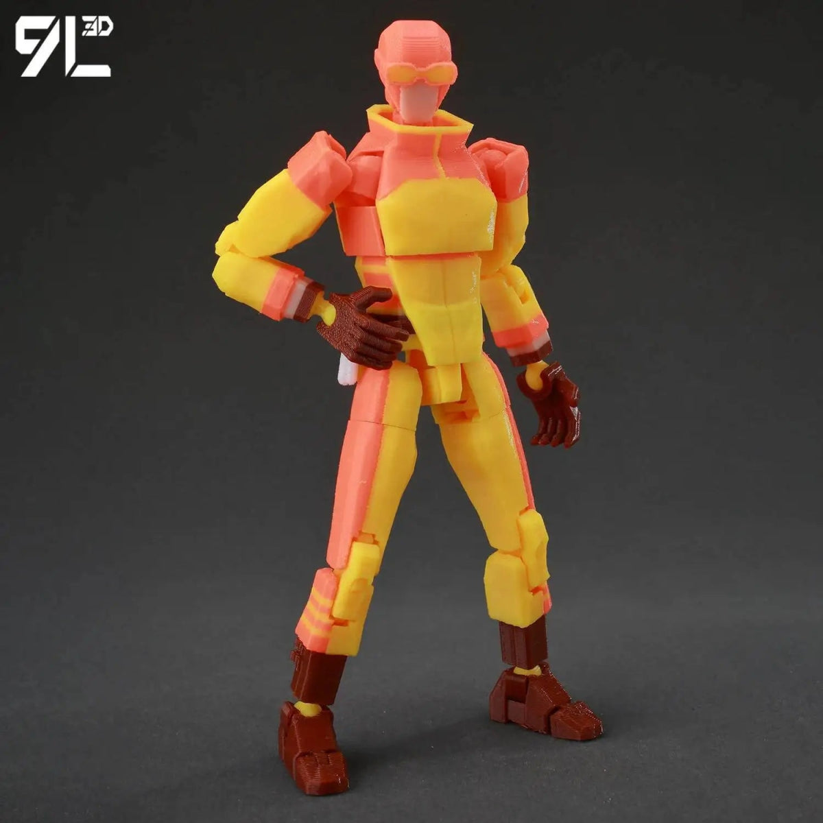 Figurine 3D Invincible Boy 14cm Articulée | Modèle Collection à Pièces Interchangeables - Cadeau - RukaCraft