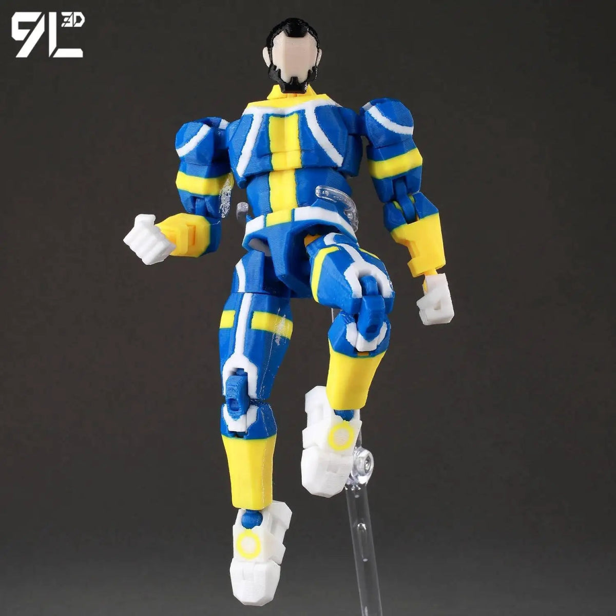 Figurine 3D Invincible Boy 14cm Articulée | Modèle Collection à Pièces Interchangeables - Cadeau - RukaCraft