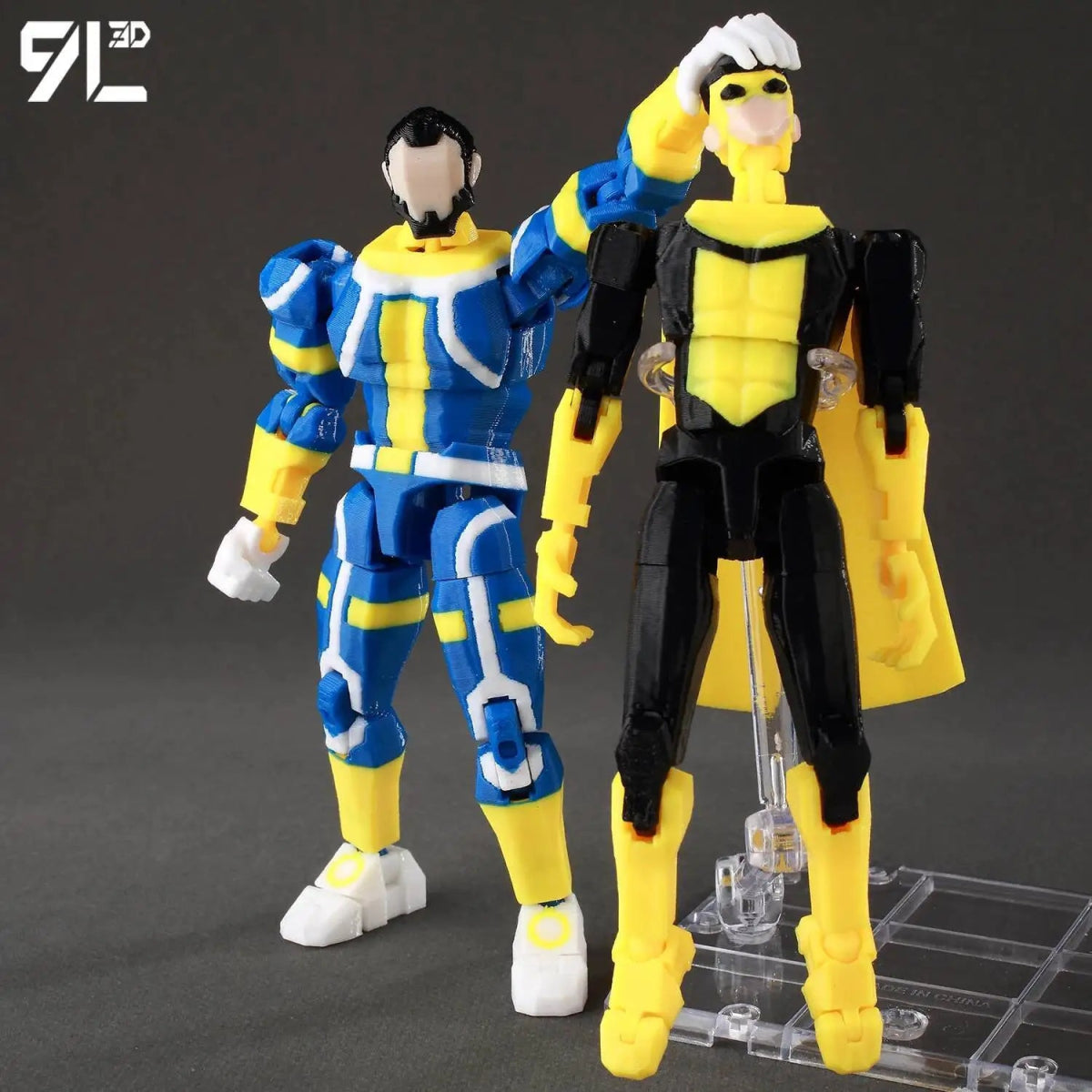 Figurine 3D Invincible Boy 14cm Articulée | Modèle Collection à Pièces Interchangeables - Cadeau - RukaCraft