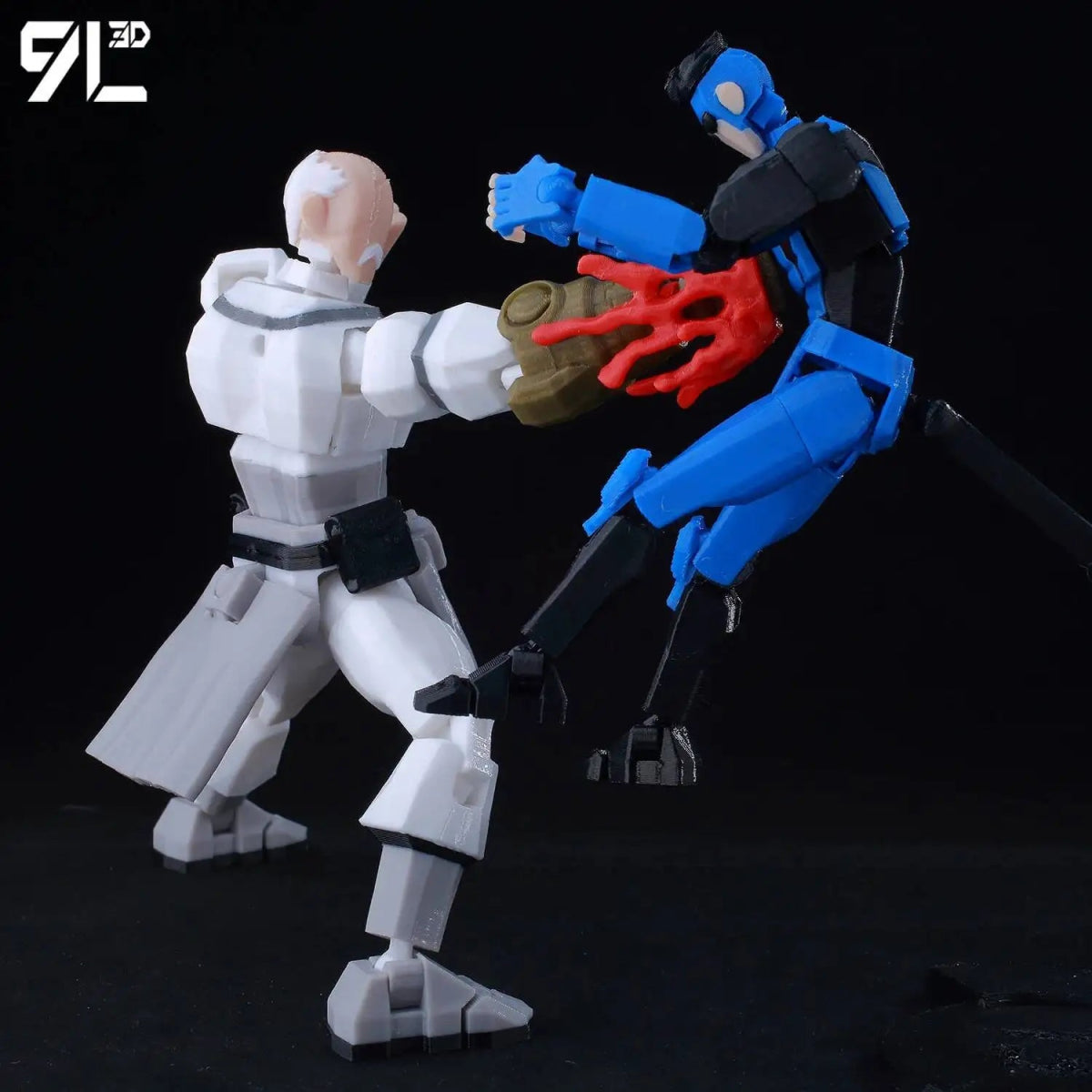 Figurine 3D Invincible Boy 14cm Articulée | Modèle Collection à Pièces Interchangeables - Cadeau - RukaCraft