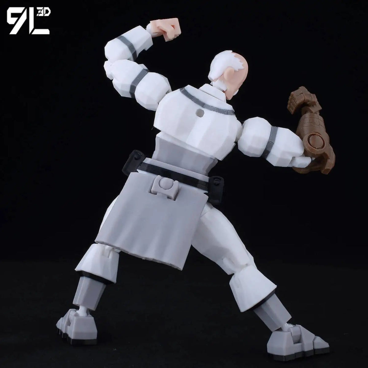 Figurine 3D Invincible Boy 14cm Articulée | Modèle Collection à Pièces Interchangeables - Cadeau - RukaCraft