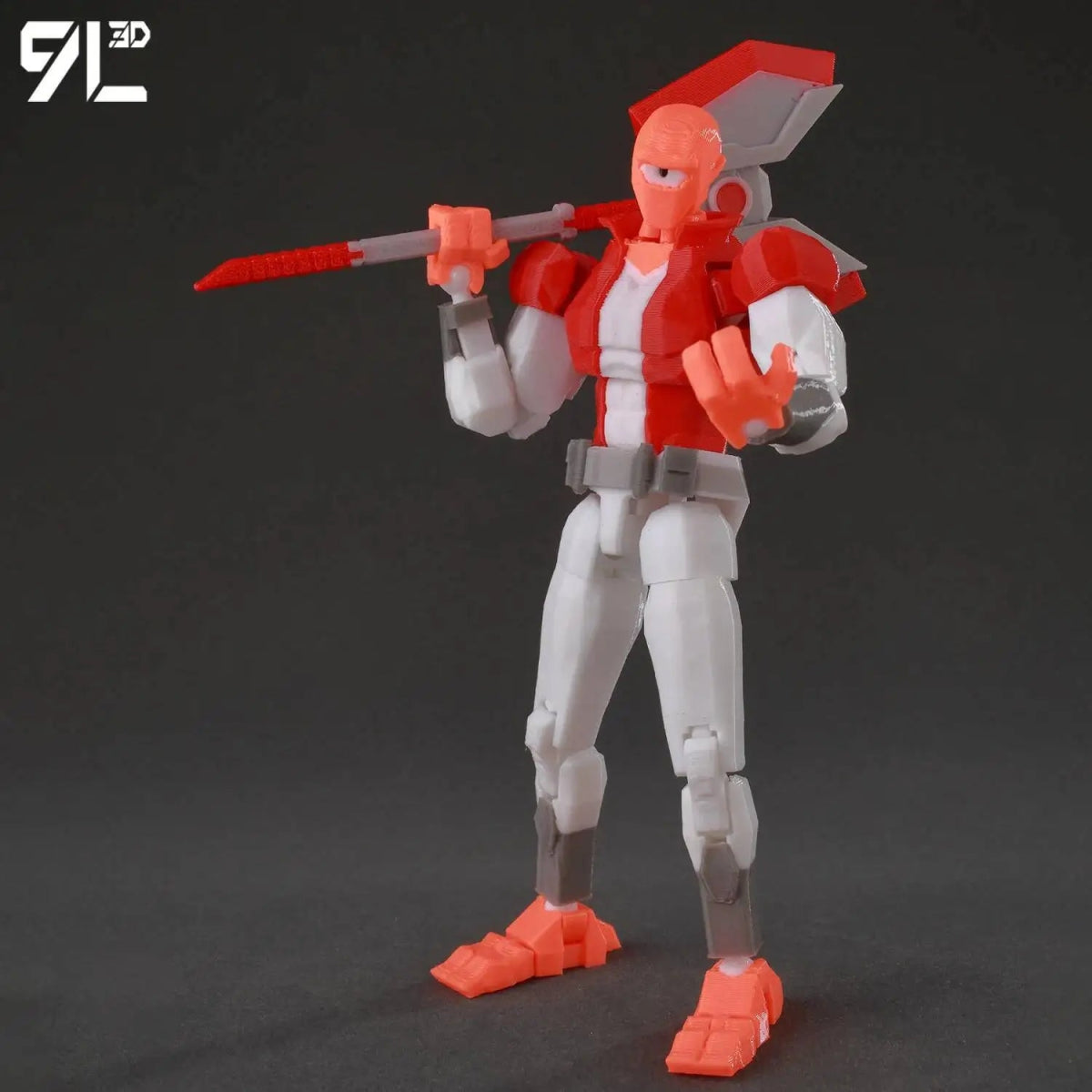 Figurine 3D Invincible Boy 14cm Articulée | Modèle Collection à Pièces Interchangeables - Cadeau - RukaCraft