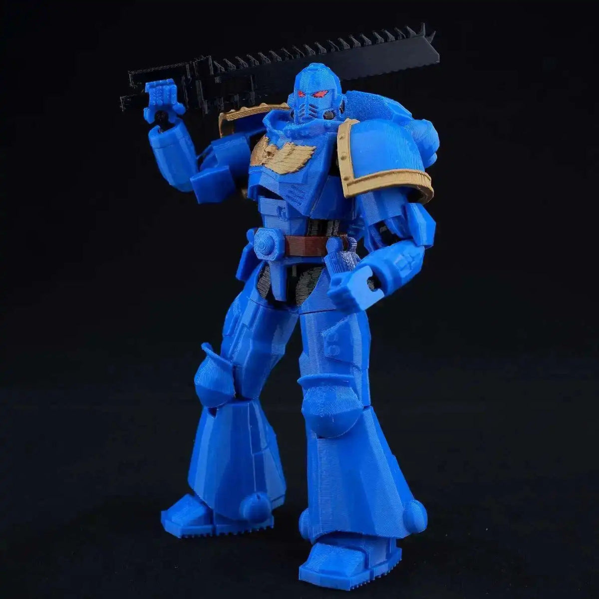 Figurine Action 9L3D Articulée 13cm | Modèle Collection Personnage de Jeu - Pièces Interchangeables | Impression 3D - RukaCraft