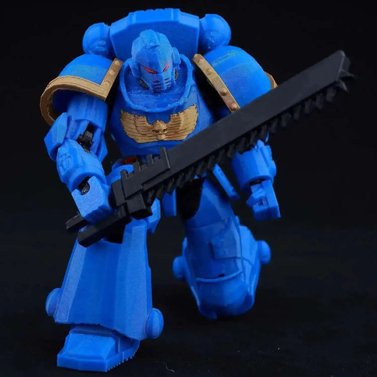 Figurine Action 9L3D Articulée 13cm | Modèle Collection Personnage de Jeu - Pièces Interchangeables | Impression 3D - RukaCraft