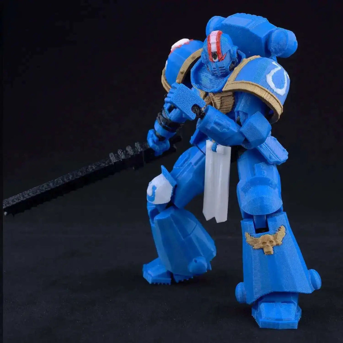 Figurine Action 9L3D Articulée 13cm | Modèle Collection Personnage de Jeu - Pièces Interchangeables | Impression 3D - RukaCraft
