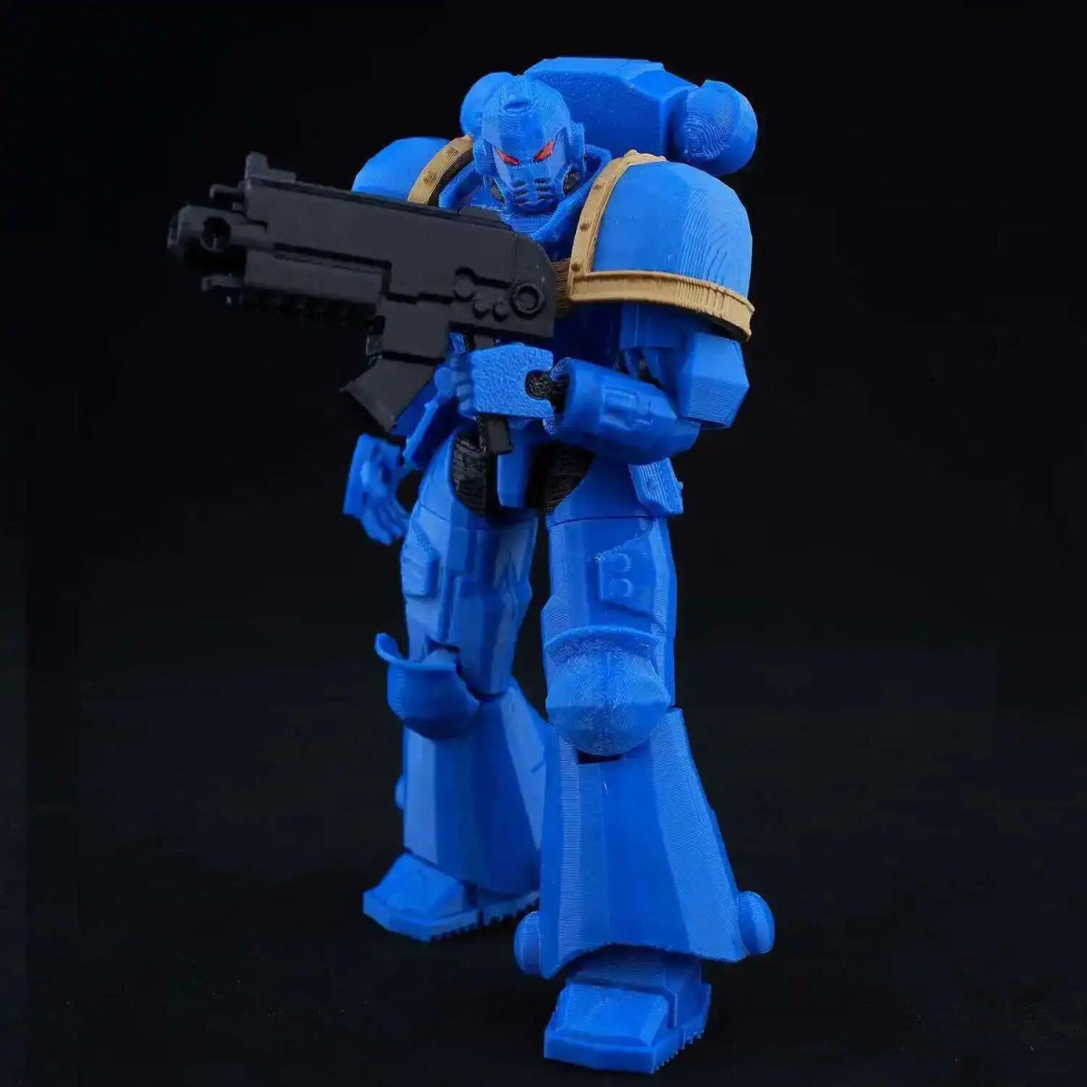 Figurine Action 9L3D Articulée 13cm | Modèle Collection Personnage de Jeu - Pièces Interchangeables | Impression 3D - RukaCraft