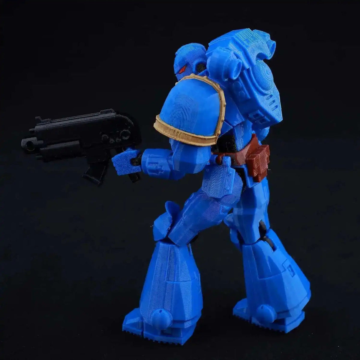 Figurine Action 9L3D Articulée 13cm | Modèle Collection Personnage de Jeu - Pièces Interchangeables | Impression 3D - RukaCraft