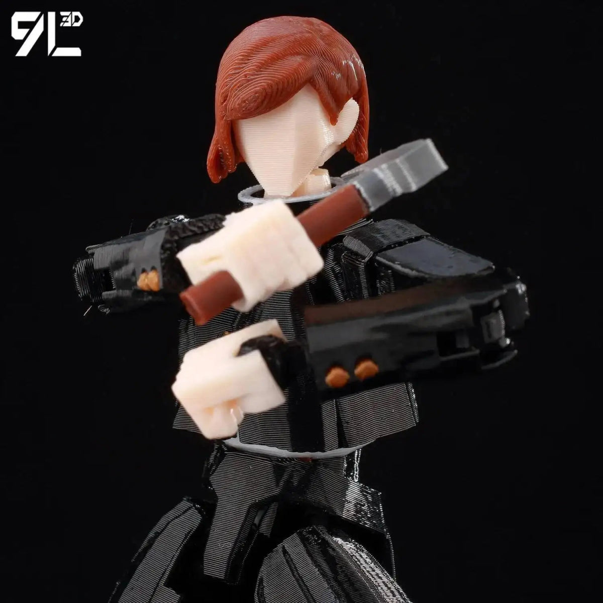 Figurine Articulée 3D Jujutsu Kaisen 13+ cm | Fushiguro Toji, Gojo Satoru, Yuji - Pièces Interchangeables|Impression 3D - RukaCraft