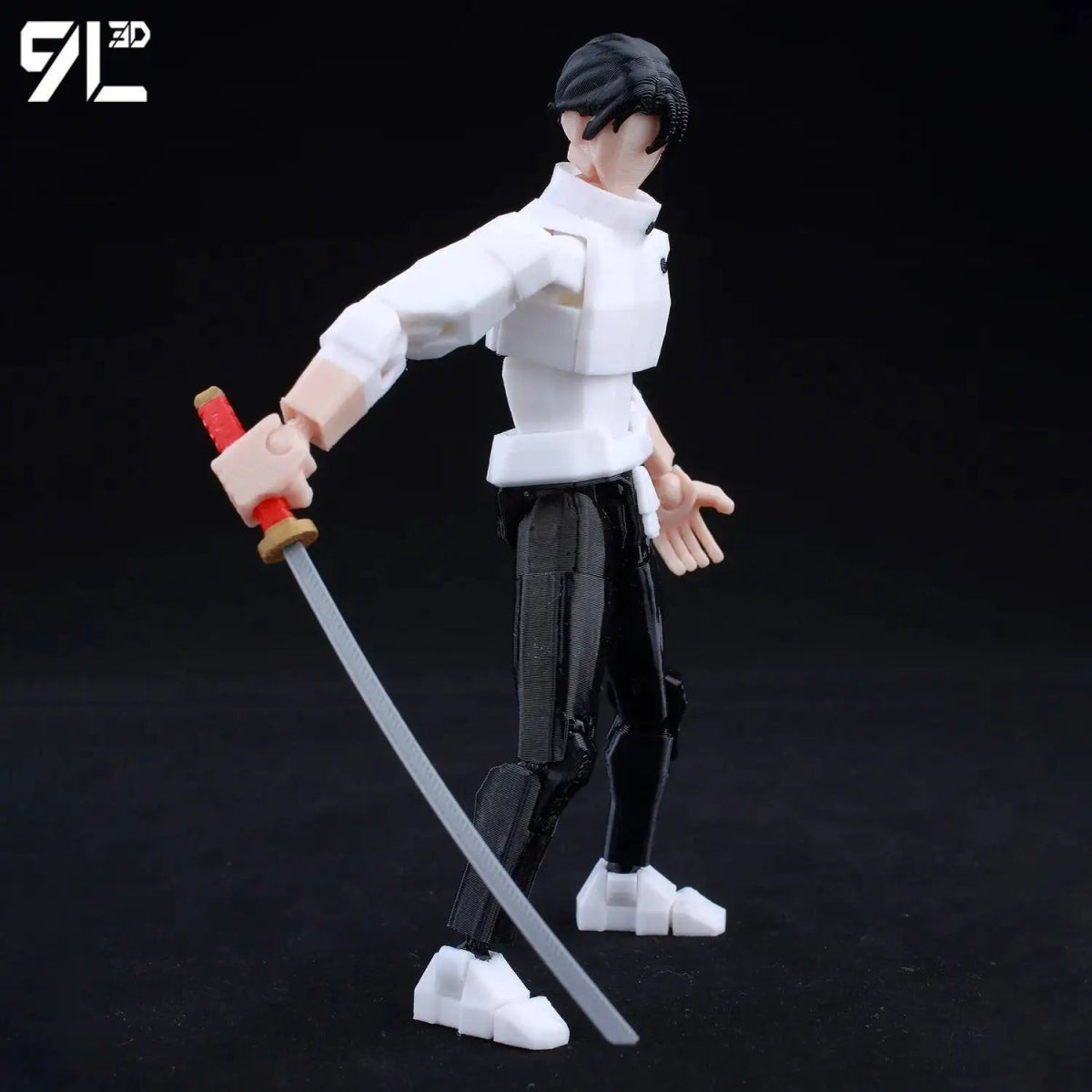 Figurine Articulée 3D Jujutsu Kaisen 13+ cm | Fushiguro Toji, Gojo Satoru, Yuji - Pièces Interchangeables|Impression 3D - RukaCraft