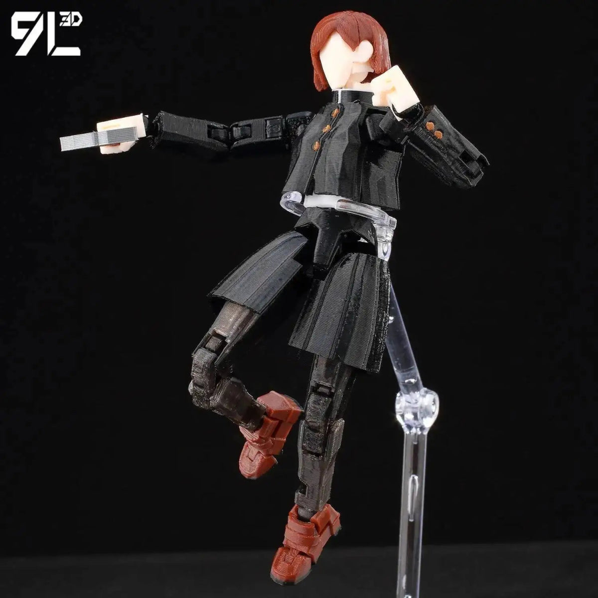 Figurine Articulée 3D Jujutsu Kaisen 13+ cm | Fushiguro Toji, Gojo Satoru, Yuji - Pièces Interchangeables|Impression 3D - RukaCraft