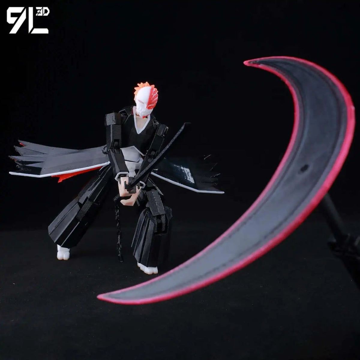 Figurine Articulée 9L3D 13cm Multi - Anime | Collection Personnages (Bleach, One Punch Man, Naruto, etc.) | Impression 3D - RukaCraft