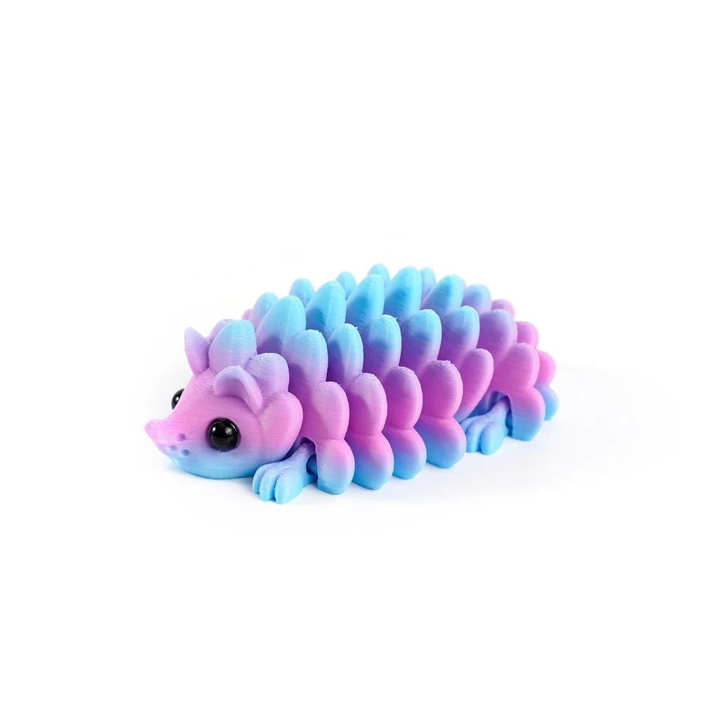 Figurine Articulée d’Hérisson Imprimée en 3D | Décoration de Bureau et Objet Collection - Cadeau Créatif - RukaCraft