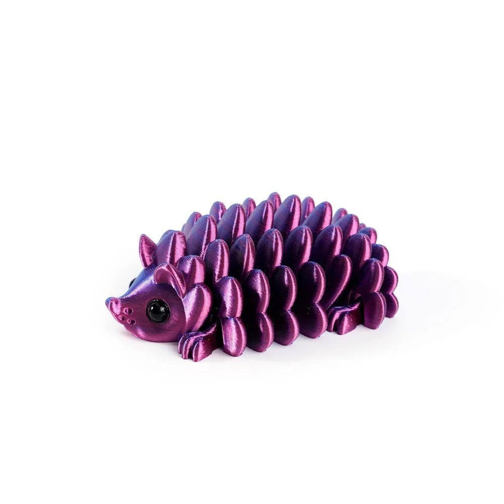 Figurine Articulée d’Hérisson Imprimée en 3D | Décoration de Bureau et Objet Collection - Cadeau Créatif - RukaCraft