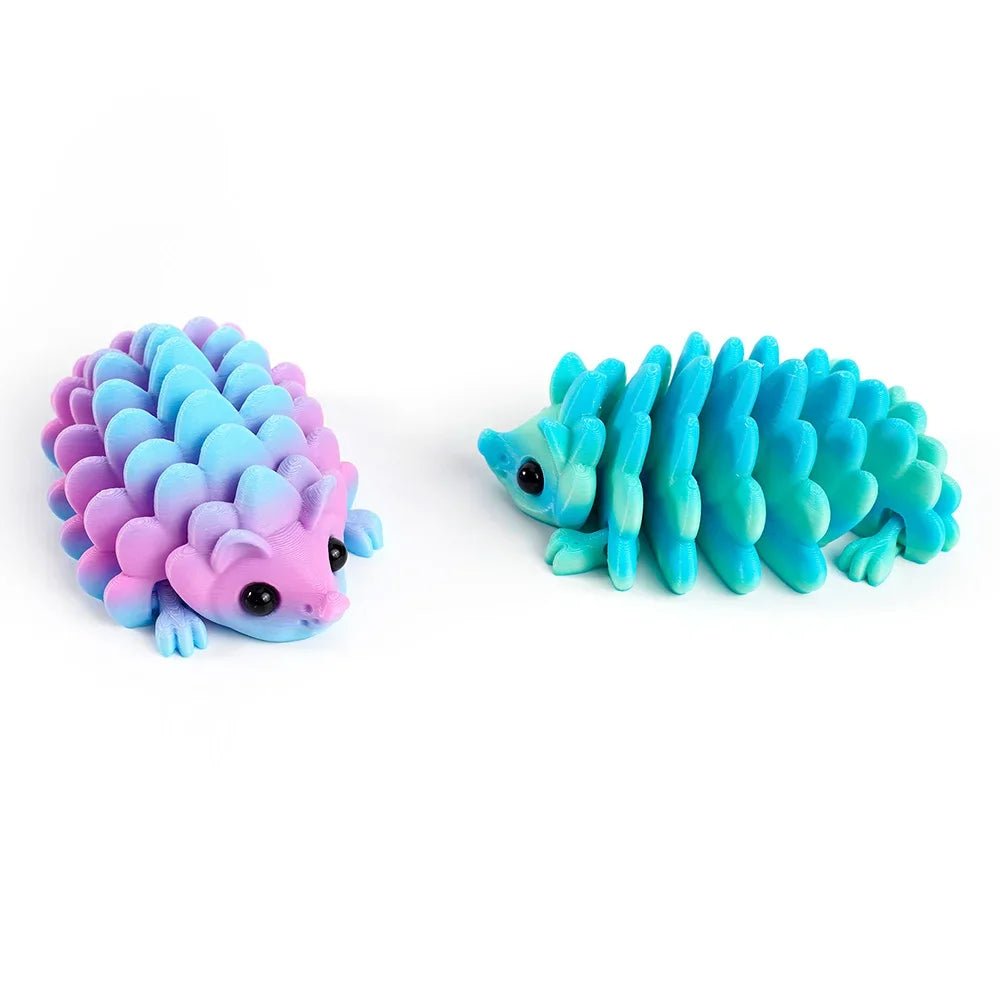 Figurine Articulée d’Hérisson Imprimée en 3D | Décoration de Bureau et Objet Collection - Cadeau Créatif - RukaCraft
