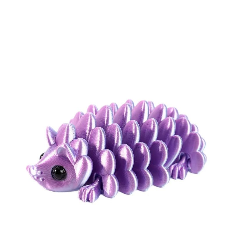 Figurine Articulée d’Hérisson Imprimée en 3D | Décoration de Bureau et Objet Collection - Cadeau Créatif - RukaCraft