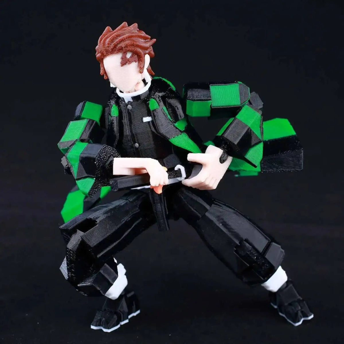 Figurine Demon Slayer Mahoraga 14cm Articulée | Modèle 9L3D Collection - Pièces Interchangeables | Impression 3D - RukaCraft